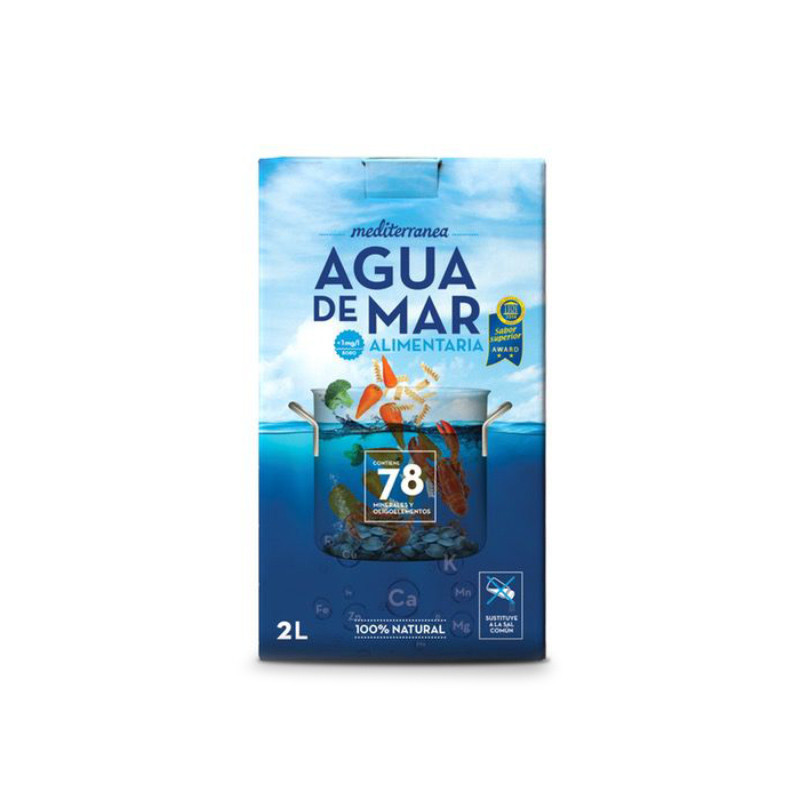 AGUA DE MAR MEDITERRANEA BAG-IN-BOX 6/2lt.